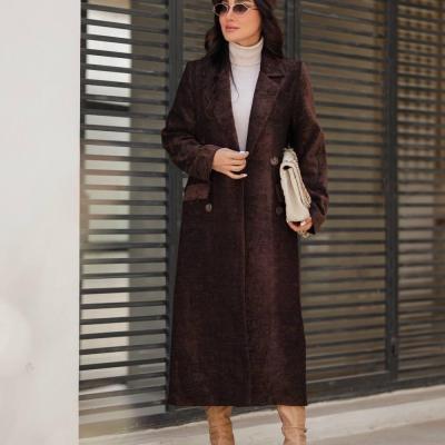 کت یقه انگلیسی مخمل مدل ویکتوریا