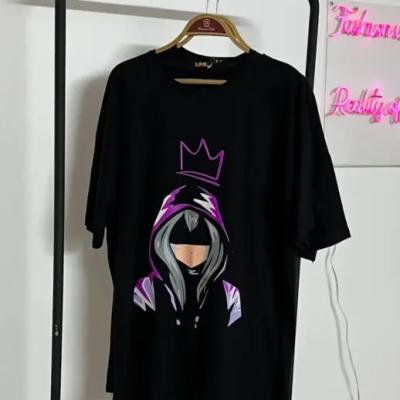 تیشرت لانگ مشکی