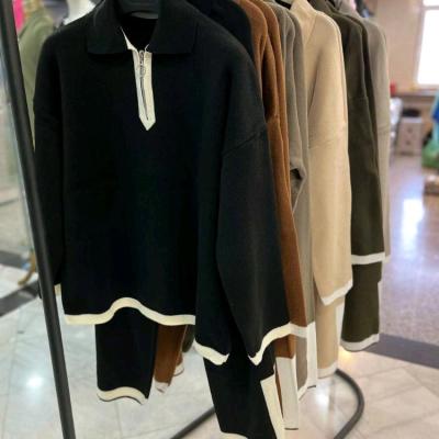 ست شلوار و بلوز بافت زنانه