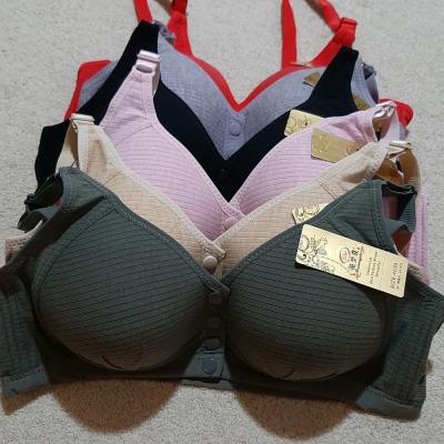 سوتین اسفنجی کبریتی،جلو بازشو، بدون فنر،جک دار