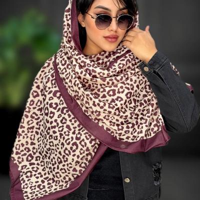 شال مخمل پاییزه تم زرشکی