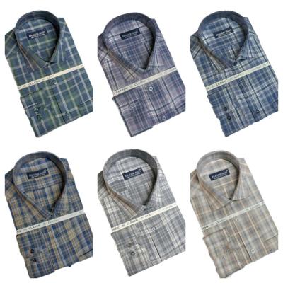 پیراهن مردانه کلاسیک چهارخونه