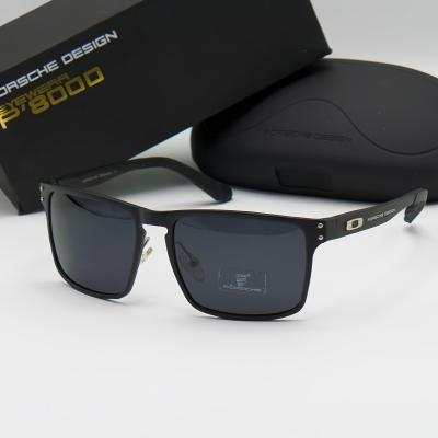 عینک آفتابی پورش دیزاین آلومنیومی مردانه  UV400 دسته فنری PORSCHE DESIGN