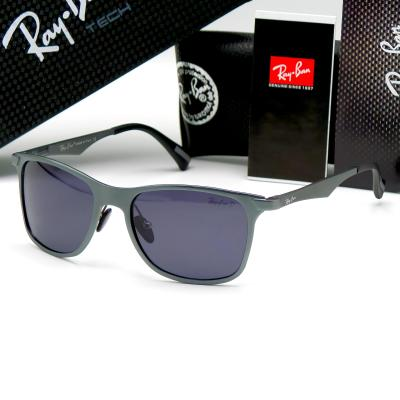 عینک آفتابی ریبن ویفرر آلومنیومی مردانه  UV400 دسته فنر RAYBAN