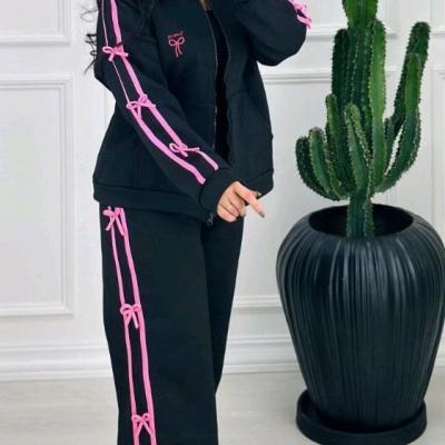 ست سویشرت شلوار زنانه مدل پاتریک جنس دورس تو کرکی ضخیم درجه یک