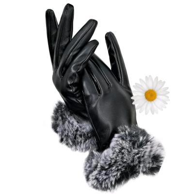 دستکش چرم زنانه