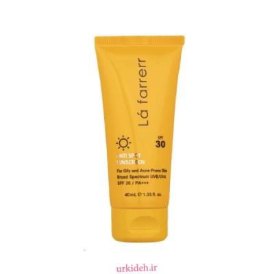 ضد آفتاب و ضد لک بی رنگ لافارر SPF30 مناسب پوست های چرب و مستعد آکنه-149181
