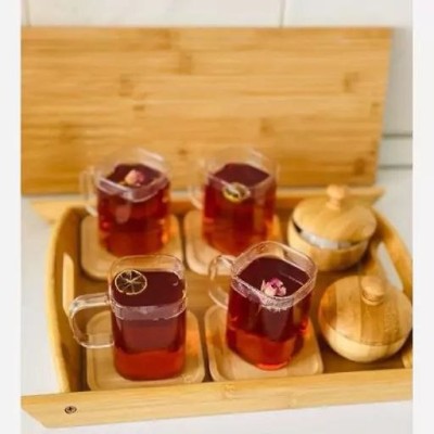 استکان پیرکس مربع استکان چایی خوری استکان مربع