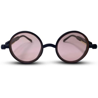 عینک دودی گرد صورتی دخترانه برند CHANEL