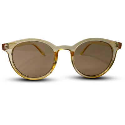 عینک دودی اورجینال اسپرت جنتل مانستر uv400 زرد گرد