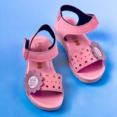 صندل بچه گانه مدل زنبق رنگ صورتی