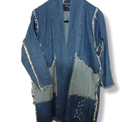 مانتو اسپرت زنانه جین مدل مانتو جین اسپرت-156772