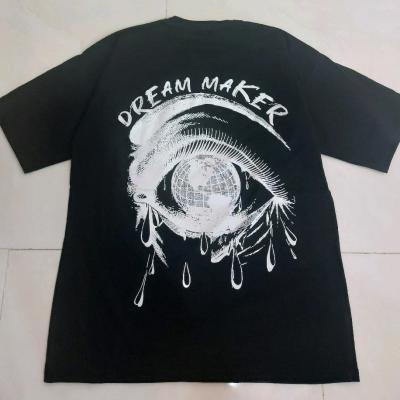 تیشرت لش طرح دار قواره باکسی 6رنگL.XL.XXL