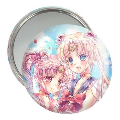 آینه جیبی خندالو مدل اوساگی تسوکینو و چیبیوسا انیمه سیلور مون Sailor Moon کد 17459