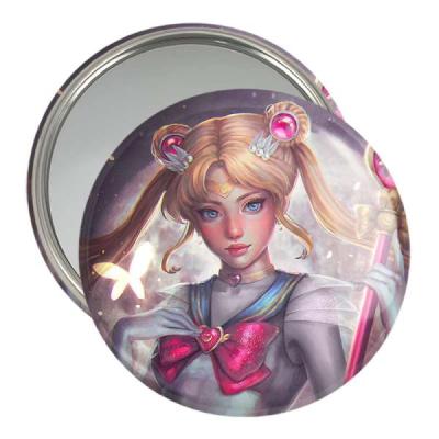 آینه جیبی خندالو مدل اوساگی تسوکینو انیمه سیلور مون Sailor Moon کد 17457