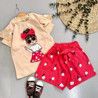 تیشرت و شورتک دخترانه