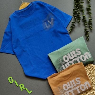 تیشرت تک پسرانه طرح lv