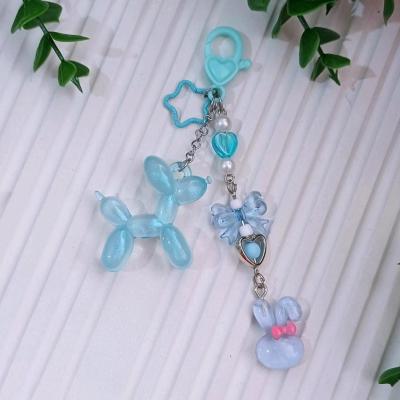 آویز کیف سگ بادکنکی شبتاب ، فونچارم ، جا کلیدی شبتاب