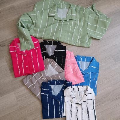 شومیز مانتویی پری