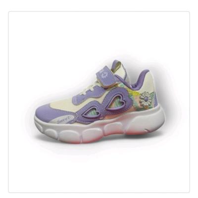 1057 کتانی فانتزی دخترانه چسبی قابل شستشو