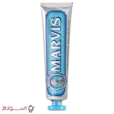 خمیر دندان مارویس مدل aquatic mint (نعنا یخی)