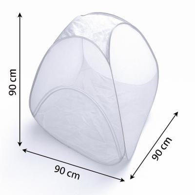 پشه بند کودک طرح کلبه سایز بزرگ ( طوسی )