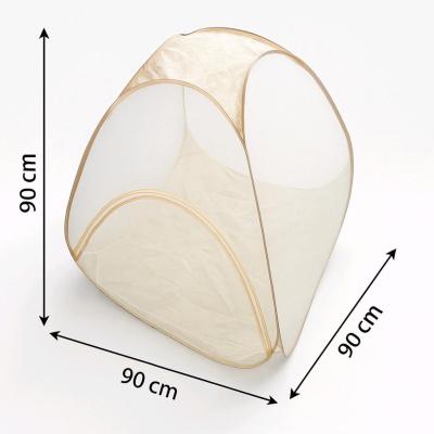 پشه بند کودک طرح کلبه سایز بزرگ طلایی
