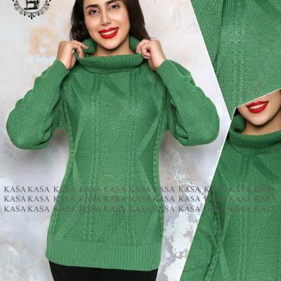 بلوز بافت یقه ارشال جلو مارپیچ