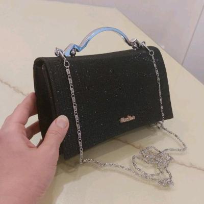 کیف مجلسی دسته دار ، همراه زنجیر دوشی بلند