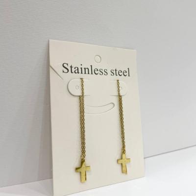 گوشواره مدل صلیب