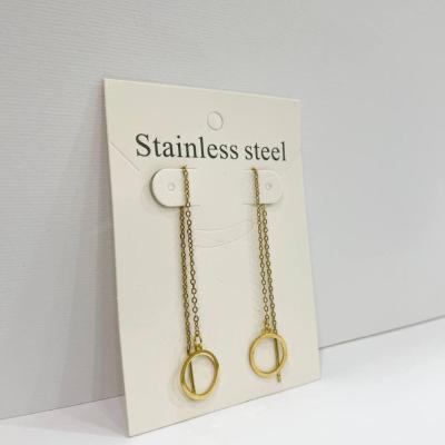 گوشواره دایره ای ساده