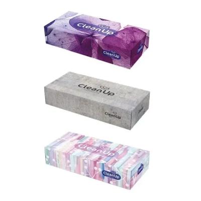 دستمال کاغذی کلین آپ 100 برگ مدل جعبه ای مجموعه 3 عددی