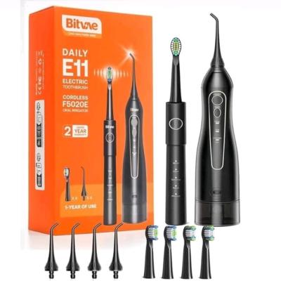 مسواک برقی و واترجت Bitvae مدل E11+F5020E، پاکسازی عمیق دهان با فشار آ