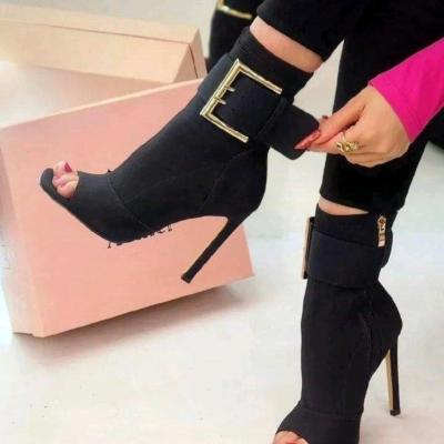 نیم بوت مجلسی پاشنه بلند