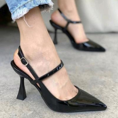 کفش مجلسی پاشنه بلند مدل تک کمر