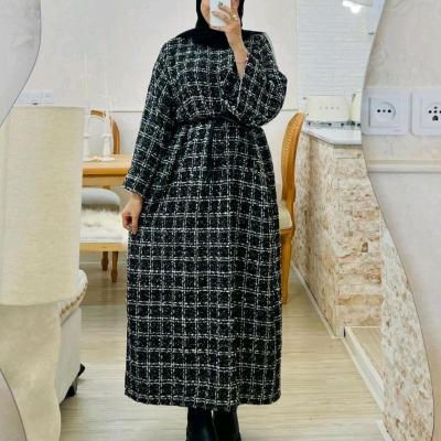 پیراهن روزمره زنانه پشمی آفتاب گردان مدل کفتان جدید آفتاب گردان