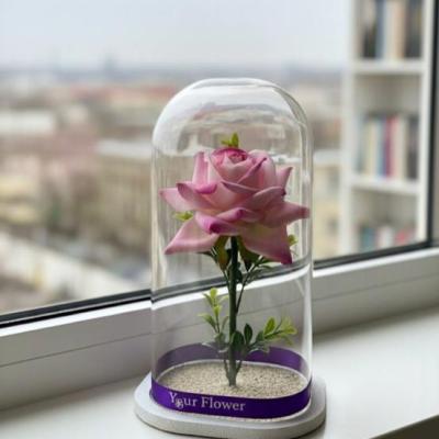 شیشه چهارگوش رز بزرگ خارجی