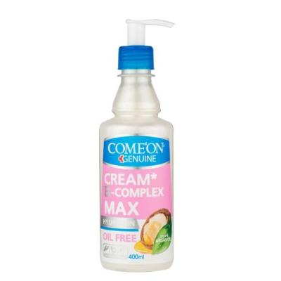 کرم مرطوب کننده دست و صورت و بدن کامان مدل Oil Free مناسب پوست چرب حجم 400 میل