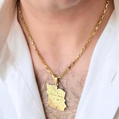 گردنبند نقش ایران و فروهر