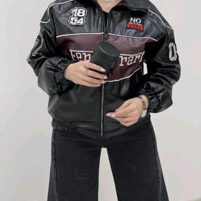 کاپشن بامبر چرم فراری Ferrari کد 98245