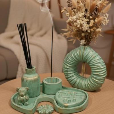 ست دکوری سنگ مصنوعی رویای سبز