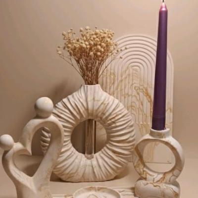 ست دکوری سنگ مصنوعی رگه دار دست ساز