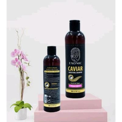 **شامپو تقویت‌کننده با عصاره خاویار**