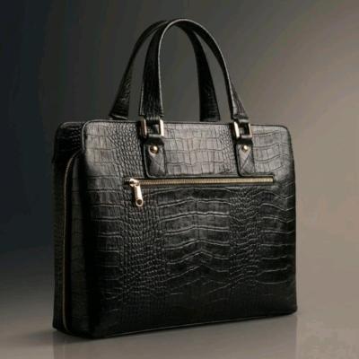 کیف اداری چرم طبیعی زنانه مدل کروکو