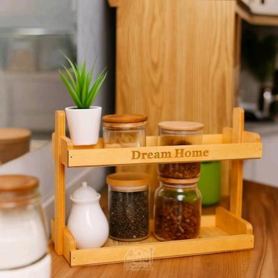 استند دوطبقه چوبی دریم هوم کیفیت عالی