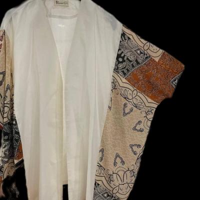 رویه زنانه نخی مدل مانتوآزاد و بدون دکمه و خنک