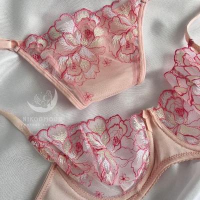 ست لباس زیر برند لمون (LEMON) مدل رزگل