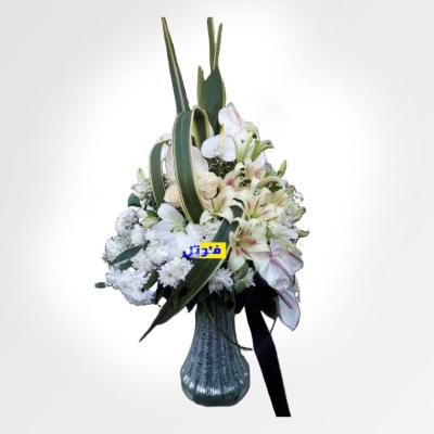 جام گل تسلیت کد2029