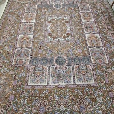 روفرشی طرح «بهشت» مخمل زرکدار هزینه ارسال پس کرایه بامشتری