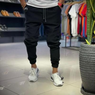 شلوار مردانه مدل اسلش بنگال کش رنگ مشکی